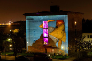 Bunker Projection mapping